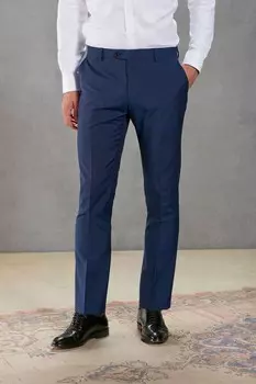 Шерстяные костюмные брюки Signature Tollegno Next, синий
