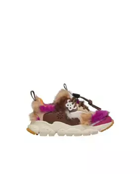 Шерстяные кроссовки для девочек Naturino, цвет Rosa