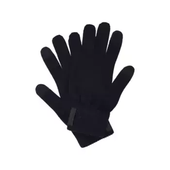 Шерстяные перчатки Emporio Armani, синий