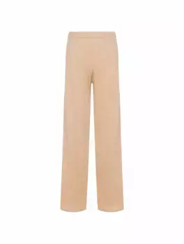 Шерстяные широкие брюки Erika Cavallini, коричневый