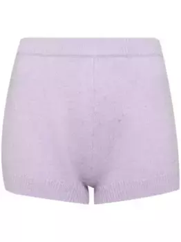 Шерстяные шорты Cynthia Rowley, фиолетовый