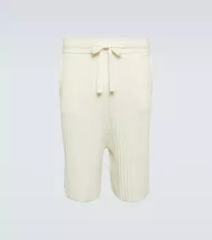 Шерстяные шорты King & Tuckfield, белый