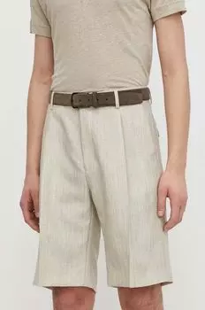 Шерстяные шорты Tulley Tiger of Sweden, бежевый