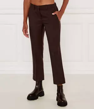 Шерстяные штаны-сигареты lazzara Marella Sport, коричневый