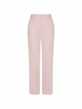 Шерстяные укороченные брюки Kiton, розовый