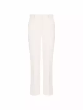 Шерстяные укороченные брюки Loro Piana, коричневый