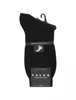 Шерстяные высокие носки Falke, черный