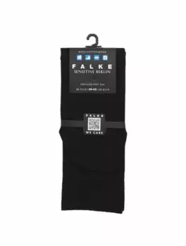 Шерстяные высокие носки Falke, черный