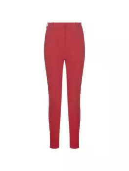 Шерстяные зауженные брюки Magda Butrym, красный