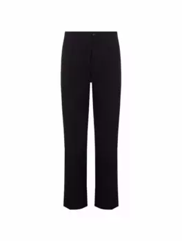 Шерстяные зауженные брюки Maison Margiela, тёмно-синий