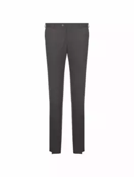 Шерстяные зауженные брюки Marco Pescarolo, серый