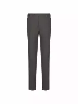 Шерстяные зауженные брюки Pantaloni Torino, серый