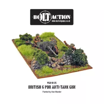 Шестифунтовая противотанковая пушка британской армии, Bolt Action - British Army (28mm)