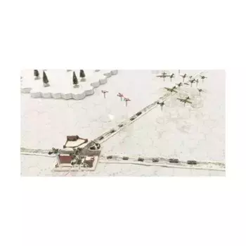 Шестигранный коврик 1 1/2 дюйма — зимняя экономия, Battlefield Mats - 4' x 6'