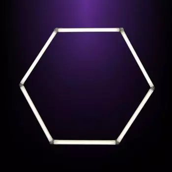 Шестигранный светодиодный светильник V2 - комплект 1GRID M LED-IT Bee