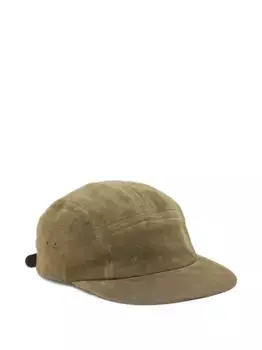 Шестипанельная кепка с вышитым логотипом Hender Scheme, зеленый