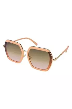 Шестиугольные солнцезащитные очки с толстыми линзами Emily Westwood, желтый