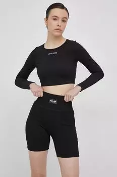 Шестой июнь с длинным рукавом Sixth June, черный