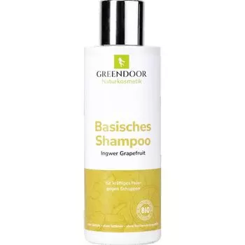 Щелочной шампунь имбирно-грейпфрутовый GREENDOOR, 200 ml