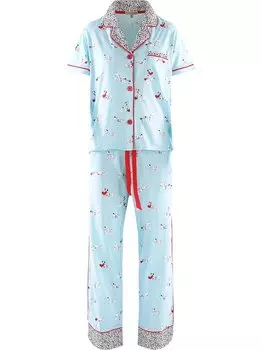 Щенячья пижама с любовью Pj Salvage, синий