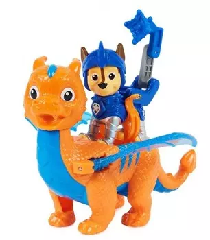 Щенячий патруль: Фигурка Храброго рыцаря+Дракон (Ассист) KnightsChase Psi Patrol