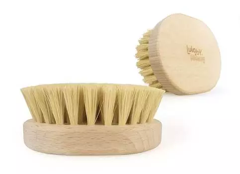 Щетка для сухого массажа из агавы, 1 шт. Lulaby
