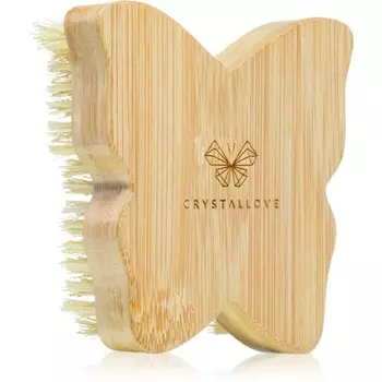 Щетка для тела Crystallove Bamboo Butterfly Agave — 1 шт.