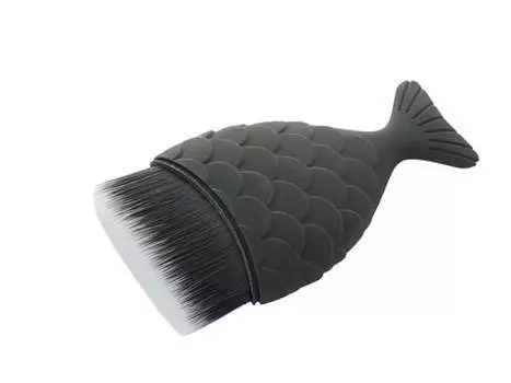 Щетка для удаления пыли стилистическая, черная, прямая, 1 шт., Stylistic
