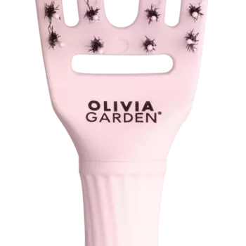 Щетка для волос размер S, 1 шт. Olivia Garden Fingerbrush combo pastel pink
