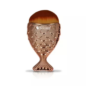 Щетка Silcare Fish Rose Gold для удаления пыли