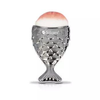 Щетка Silcare Fish Silver для удаления пыли