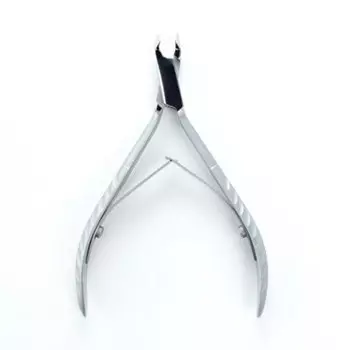 Щипцы для кутикулы лезвие 3мм модель 154 серебро Lexwo