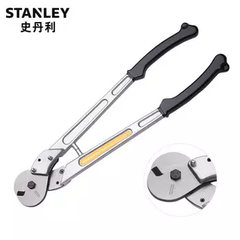 Щипцы для резки троса Stanley, 600 мм, щипцы для резки троса, мощные ножницы для проволочного кабеля 84-864-22