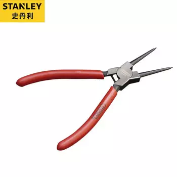 Щипцы для стопорных колец Stanley с прямым отверстием, 7-дюймовые многофункциональные пружинные плоскогубцы, плоскогубцы для стопорных колец 84-273-22