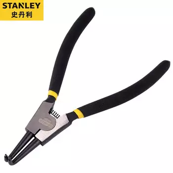 Щипцы для стопорных колец Stanley, валы немецкого типа, колено, наружный зажим, щипцы для стопорных колец, щипцы для стопорных колец, многофункциональное колено вала 84-341-23