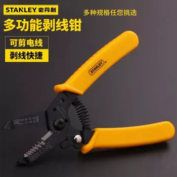 Щипцы для зачистки проводов Stanley с лезвиями, клещи для зачистки проводов, 6 дюймов (AWG12-22), 84-475-22