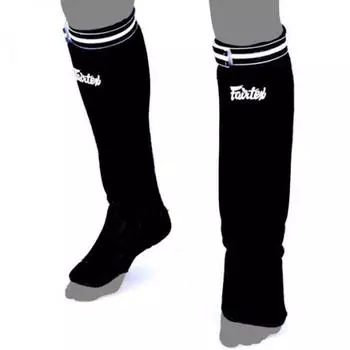 Щитки мягкие Fairtex Shinguards SPE1, черный