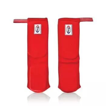 Щитки мягкие Fairtex Shinguards SPE1, красный
