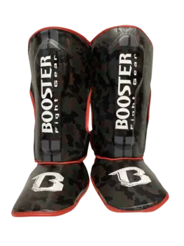 Щитки защитные детские Booster Youth, камуфляжный / черный