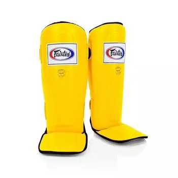 Щитки защитные Fairtex SP3 двойные, желтый