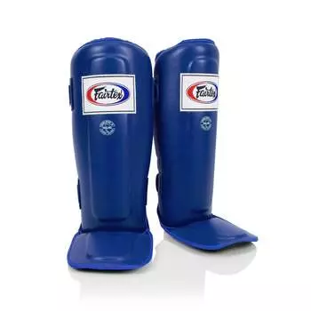 Щитки защитные Fairtex SP3 с двойной подкладкой, синий