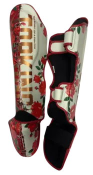 Щитки защитные Top King Pro, розовый / белый