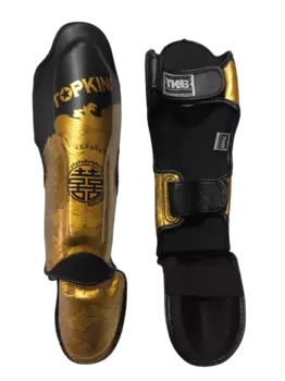 Щитки защитные Top King TKSGCT-CN01 Fook & Double Happiness, черный / золотой