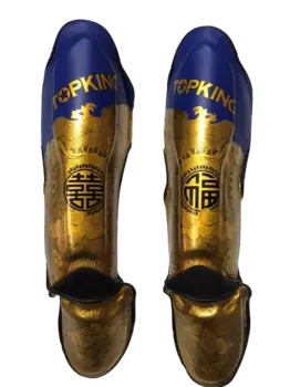 Щитки защитные Top King TKSGCT-CN01 Fook & Double Happiness, синий / золотой