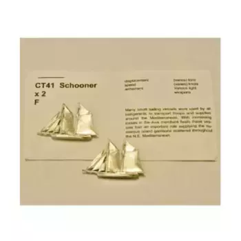 Шхуна, Figurehead Ships - WWII Coastal Forces - Italian (1:1250) (Noble Miniatures)