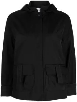 Shiatzy Chen бомбер с логотипом, черный