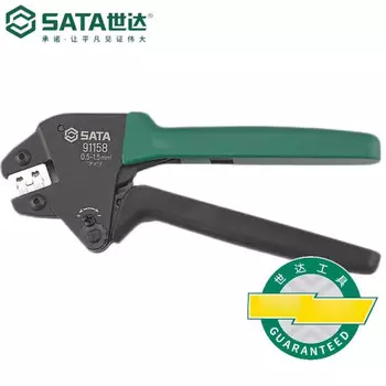 Shida 91158 Экономичные клещи для обжима штекерных клемм 0,5-1,5 мм SATA