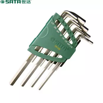 Shida SATA 09108 Набор шестигранных ключей дюймовой длины, 12 предметов, 12 предметов