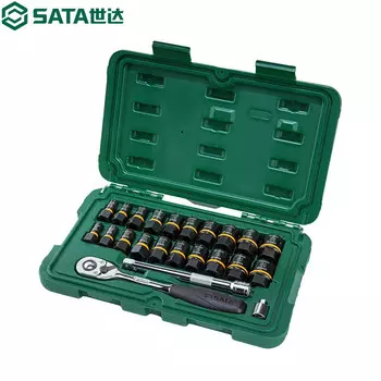 Shida SATA 09138 Набор головок для снятия болтов 6,3x10 мм, 23 шт.