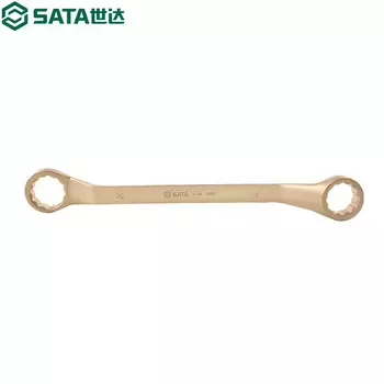 Shida SATA 31137 Ключ Torx взрывозащищенный двойной из бериллиевой бронзы 30x32MM